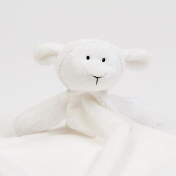 Personalised Super Soft Lamb Comforter, 3 of 9