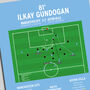 Ilkay Gundogan Premier League 2022 Man City Print, thumbnail 3 of 4