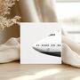 Boeing 747 Nose – Aviation Greeting Card, thumbnail 1 of 5