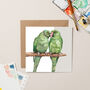 Budgie Love Card, thumbnail 1 of 3