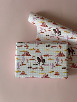 Luxury Wild West Wrapping Paper, 3 of 9