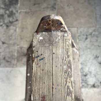 Vintage Wooden Step Stool Ladder, 2 of 7