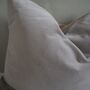 Grey Velvet And Wool Scatter Cushion, thumbnail 6 of 6