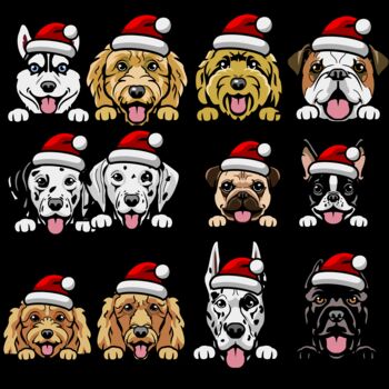 Personalised Dog Christmas Wrapping Paper, 5 of 8