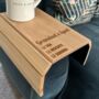 Personalised Wooden Sofa Tray For Dad, thumbnail 4 of 6