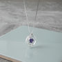 Sterling Silver Chakra Necklaces With Messages, thumbnail 4 of 11