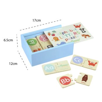 Personalised Childs Alphabet Puzzle, 5 of 5