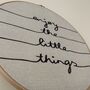 Enjoy The Little Things, Gratitude Wall Decor, thumbnail 1 of 3