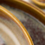Rich Toffee Coloured Dining Plates, thumbnail 7 of 7