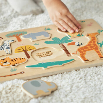 Wooden Personalised Puzzle, 3 of 4