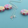 Petite Personalised Lollipop Necklace, thumbnail 1 of 2