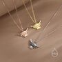 Oxidised Sterling Silver Highland Cow Pendant Necklace, thumbnail 7 of 12
