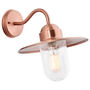 Copper Outdoor Fisherman's Wall Light, thumbnail 2 of 6