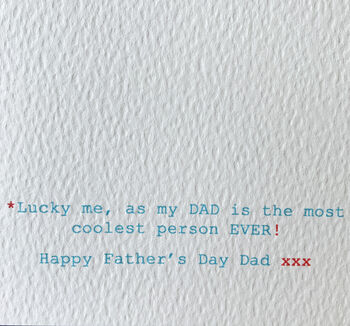 Contemporary Father's Day Card, Oh No…, 2 of 3