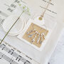 Personalised Music Lovers Swirl Brooch, thumbnail 2 of 5