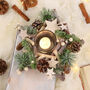 Nordic Star Christmas Tea Light Candle Holder, thumbnail 5 of 7