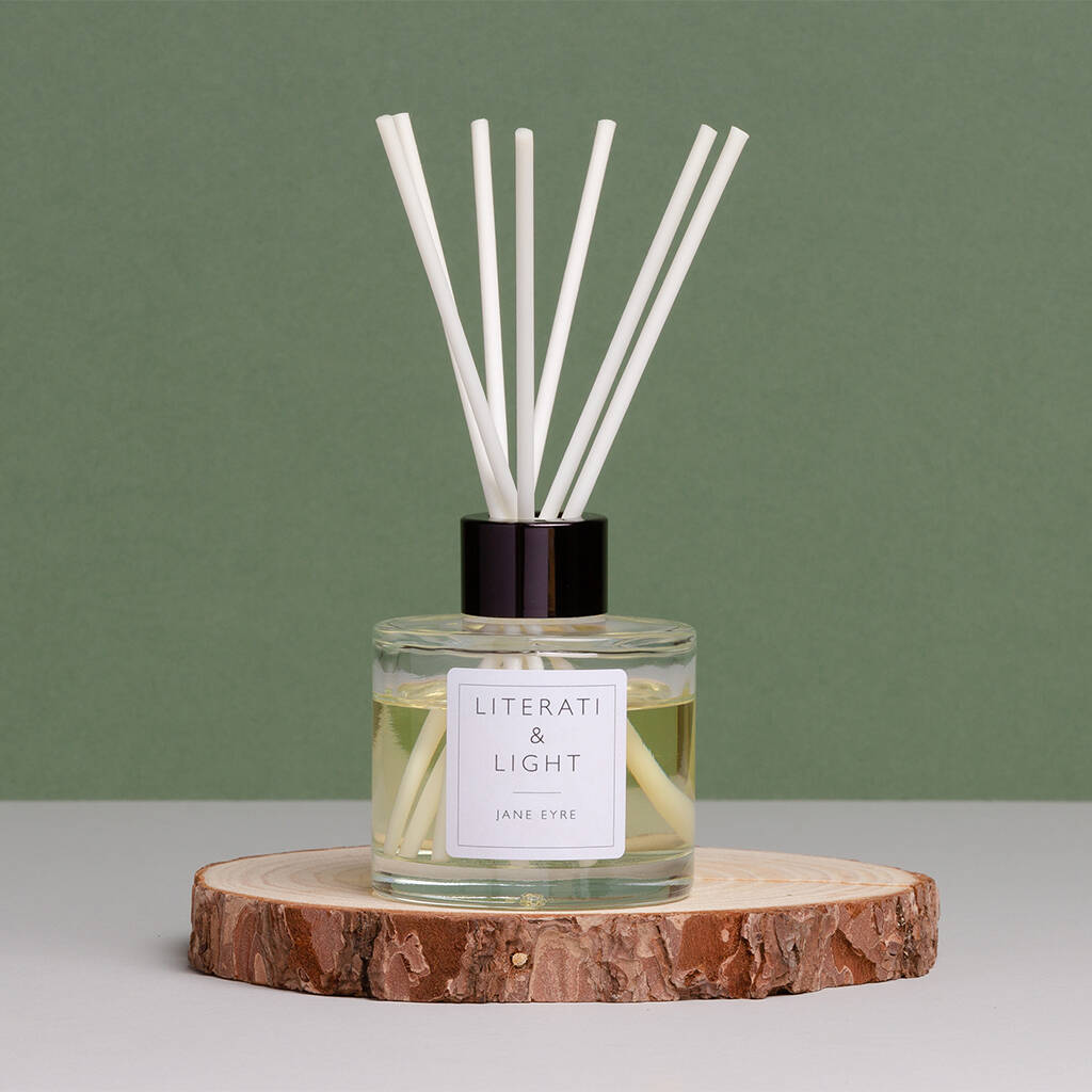 Jane Eyre Ivy, Moss And Jasmine Luxury Reed Diffuser, 1 of 3
