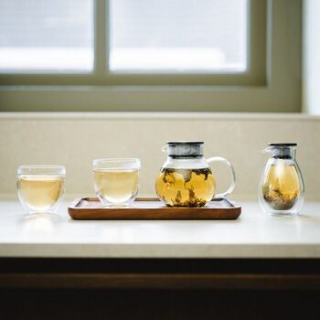 Teamaster Teapot Double Wall Borosilicate Glass 200ml, 5 of 6