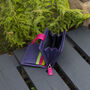 Personalised Purple Small Leather Purse Wallet Rfid Protected, thumbnail 8 of 9