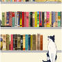 Cats And Books, Cat Lover Gift, thumbnail 6 of 9