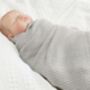 Bamboo Knit Swaddle Blanket For Baby, thumbnail 4 of 5