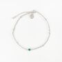 Dolphin Beaded Anklet, thumbnail 4 of 5