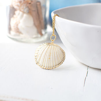 Scallop Shell Necklace, 6 of 9
