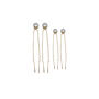 Set Of Four Pearl Hair Pins, thumbnail 2 of 4