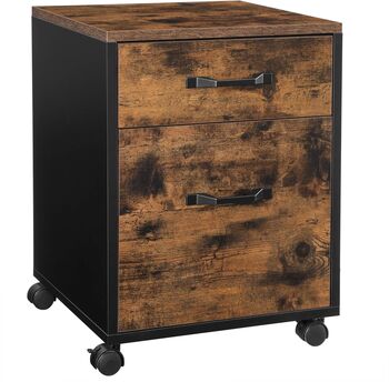 Industrial Office Filing Cabinet With Wheels, 9 of 9
