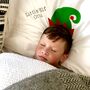 Personalised Elf Hat Pillowcase, thumbnail 1 of 2