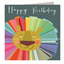 Rainbow Lion Birthday Card, thumbnail 2 of 4