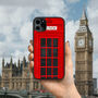 Red Telephone Box iPhone Case London British Gift, thumbnail 1 of 2