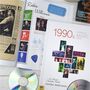 90's Music Decade Personalised Gift Music Lover Book, thumbnail 5 of 9