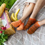 Peace Beige And Retro Brown Men's Trainer Socks Bundle, thumbnail 4 of 8