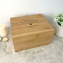 Personalised Bamboo Urn For Cremation Ashes Name And Icon Design, thumbnail 7 of 12