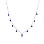 Lapis Lazuli September Birthstone Necklace, thumbnail 2 of 7