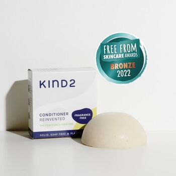 Fragrance Free Solid Shampoo And Conditioner Gift Set, 3 of 3