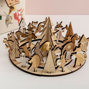 Personalised Marching Band Woodland Advent Calendar, 2 of 12