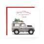Wonderful Uncle Land Rover Christmas Card, thumbnail 1 of 4