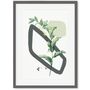 Vintage Plants With Shapes Art Print, thumbnail 2 of 6