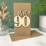 Personalised Hello 90 Birthday Card, thumbnail 3 of 8