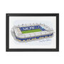 Personalised Leicester City Stadium Print, thumbnail 4 of 6