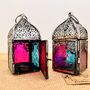 Sweet Mini Silver Moroccan Style Lantern, thumbnail 8 of 9