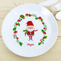 Personalised Christmas Santa Plate, thumbnail 3 of 3