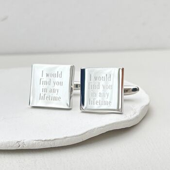 I Would Love You Cufflinks, 2 of 6
