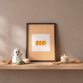 Personalised Halloween Typography Print, 2 of 5