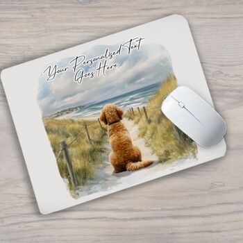 Personalised Labradoodle Dog Beach Walk Collection, 8 of 8