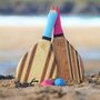 'The Constantine' Personalised Wooden Beach Bat Set, thumbnail 5 of 10