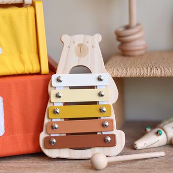 Personalised Bear Xylophone, 2 of 9