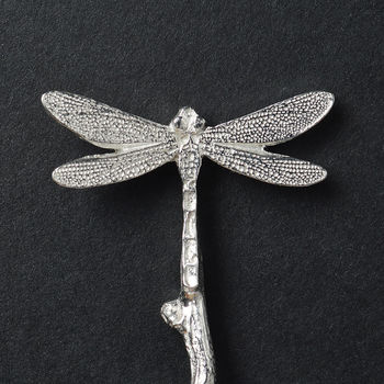 Dragonfly Pewter Spoon. Use For Tea, Sugar, Coffee Etc, 4 of 7